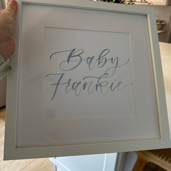 Custom Watercolor Wedding Signs for Wedding Favors, Cards and Gifts ...