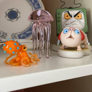 小さなクラーケンガラスのタコガラスの置物タコ - Etsy 日本