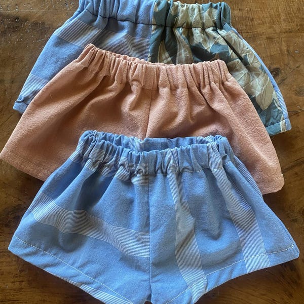 Set of PDF Sewing Patterns for Baby Bloomers, Baby Shorts and Baby ...