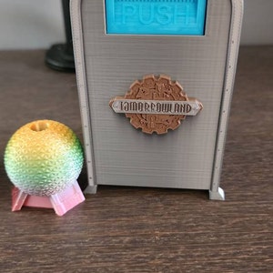 Tomorrowland Trash Can With Onboard Audio and Rechargeable Battery