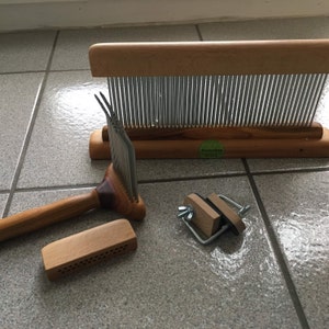 Hackle and Carding Comb. wool comb and blending hackle set 2 | Etsy