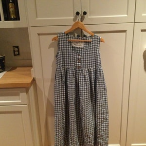 Linen Smock Dress VOLUME / Oversized Linen Dress - Etsy