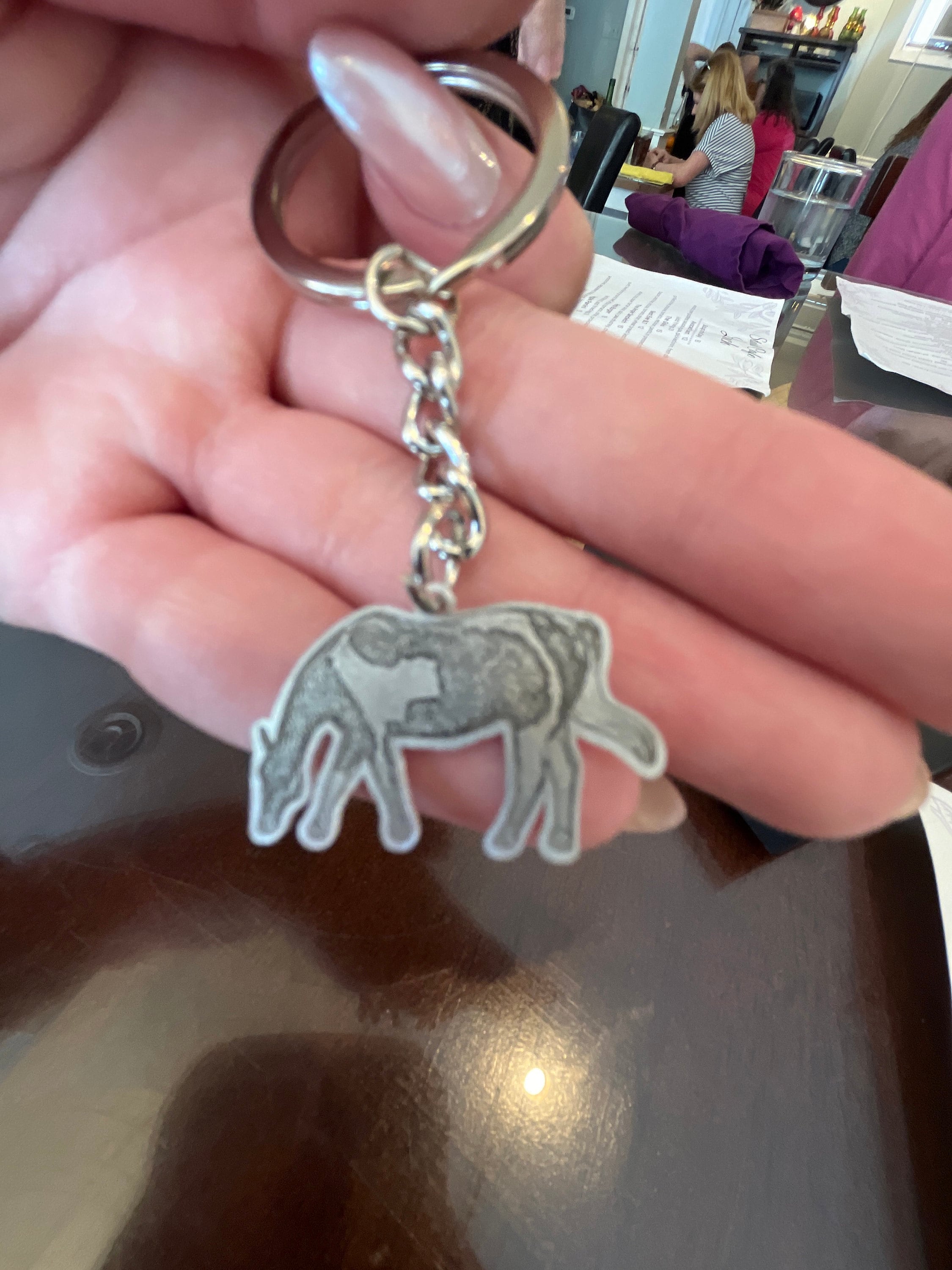 Horse photo keychain • horse lover gift • horse memorial • pet keychain • custom horse keychain • horse jewelry • christmas gift
