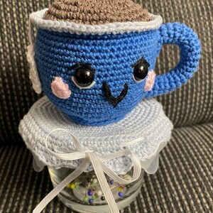あみぐるみ Tea かわいいあみぐるみティーカップかぎ針編みパターン - Etsy 日本