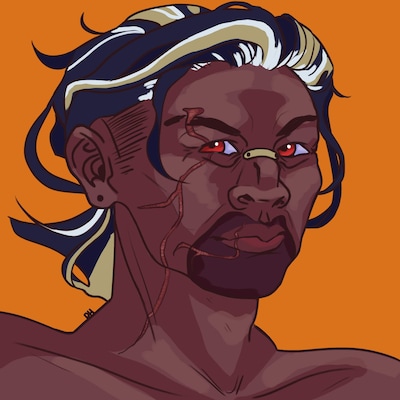 FULL COLOUR Custom Digital Portrait Commissions, Profile Picture ...
