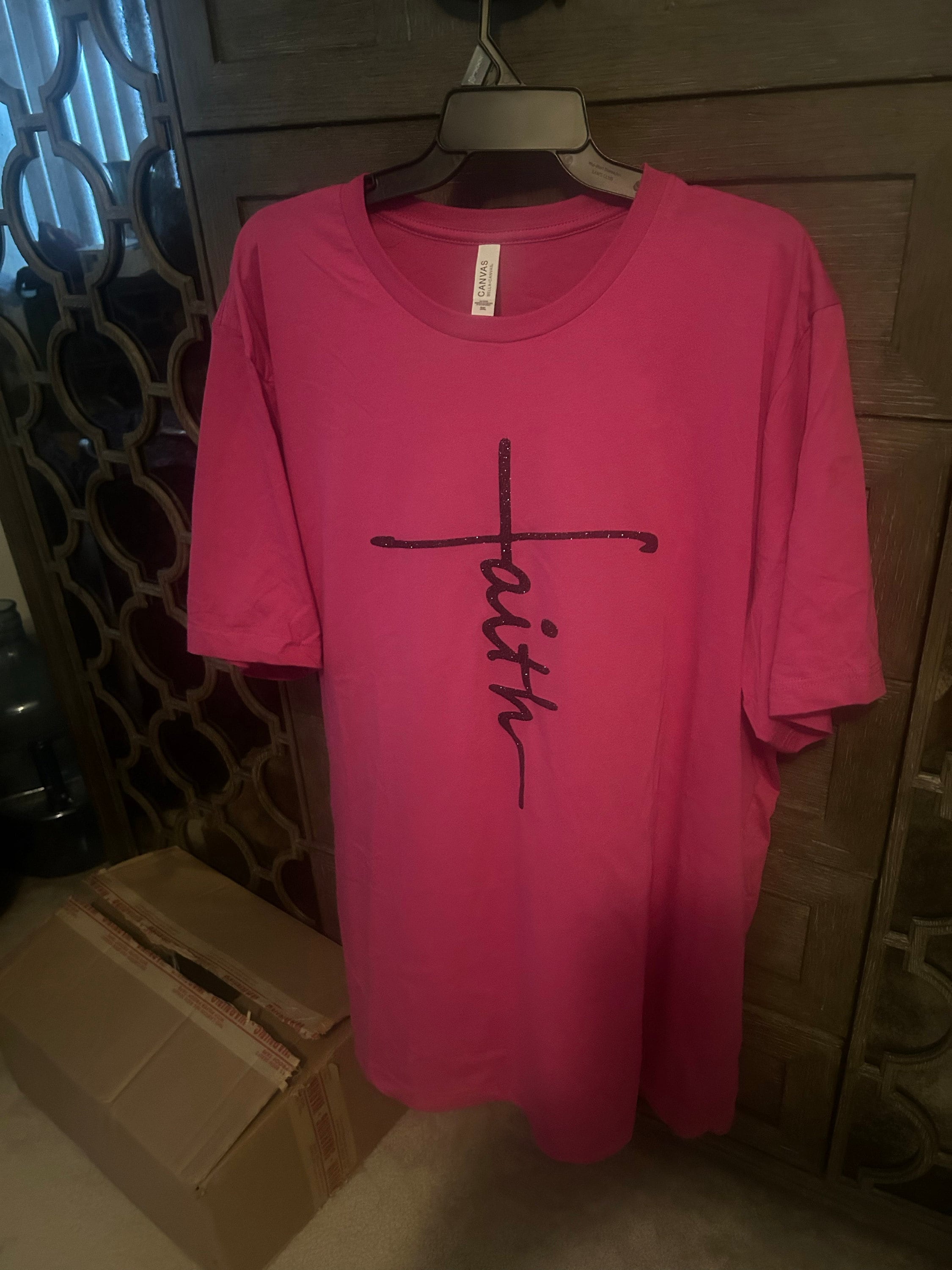 Faith Shirt, Faith Cross Shirt, Christian Gift, Faith Gift, Christian Shirts , Love and Grace Shirt, Faith Cross, Vertical Cross, Jesus