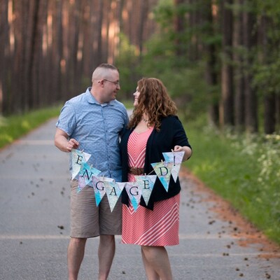 Map Banner Garland, Digital Map Party Pennant Flags, Full Alphabet You ...