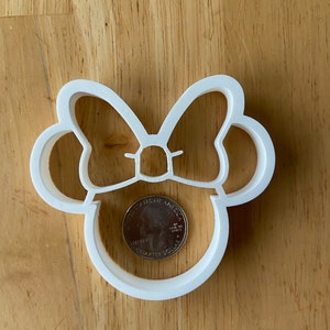Minnie Mouse Cookie and Fondant Cutter - Etsy