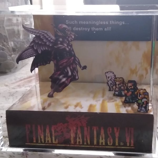 Custom Diorama - Personalized Shadowbox - 3D Videogame - Gift for Gamer ...