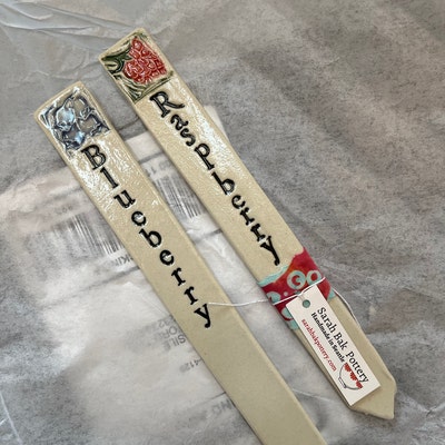 Herb Markers – Heather Lane Pottery
