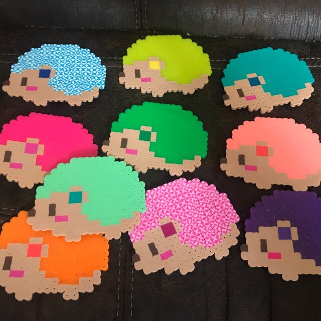 Wine Glass Perler Bead Ornaments Etsy