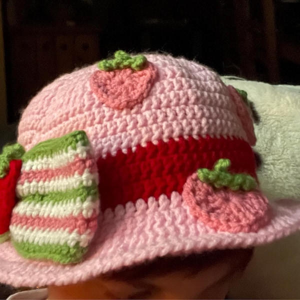 Strawberry Shortcake Crochet Top