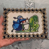 Howl's Meltdown Cross Stitch Studio Ghibli Moving Castle Pattern ...