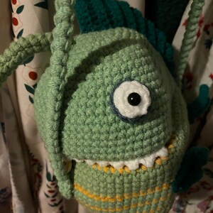 Crochet Fish Crossbody Bag,handmade Fish Bag,knitted Fish