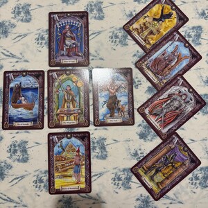 The Twilight of the Gods Tarot: the Delphic Maxims by JS Moore and