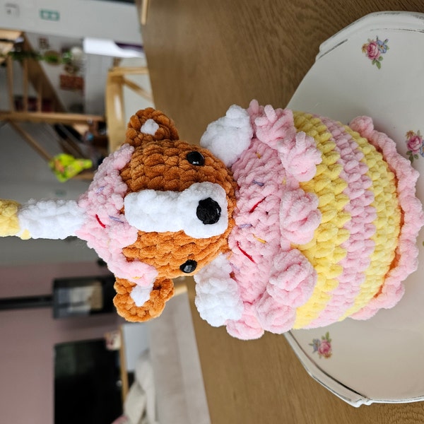 Sitting Bunny Plush Crochet PATTERN Amigurumi Rabbit Plushie Toy - Etsy