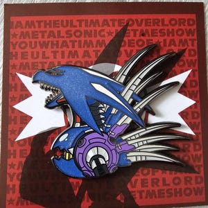 Metal Overlord Enamel Pin - Etsy