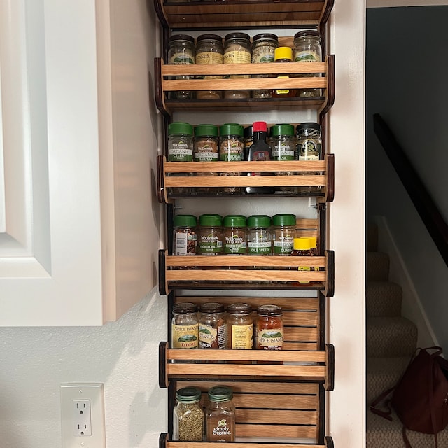 Large Hanging Wall Mount Spice Rack 2 Versions 11 X 36 and 18 X 36 Etsy