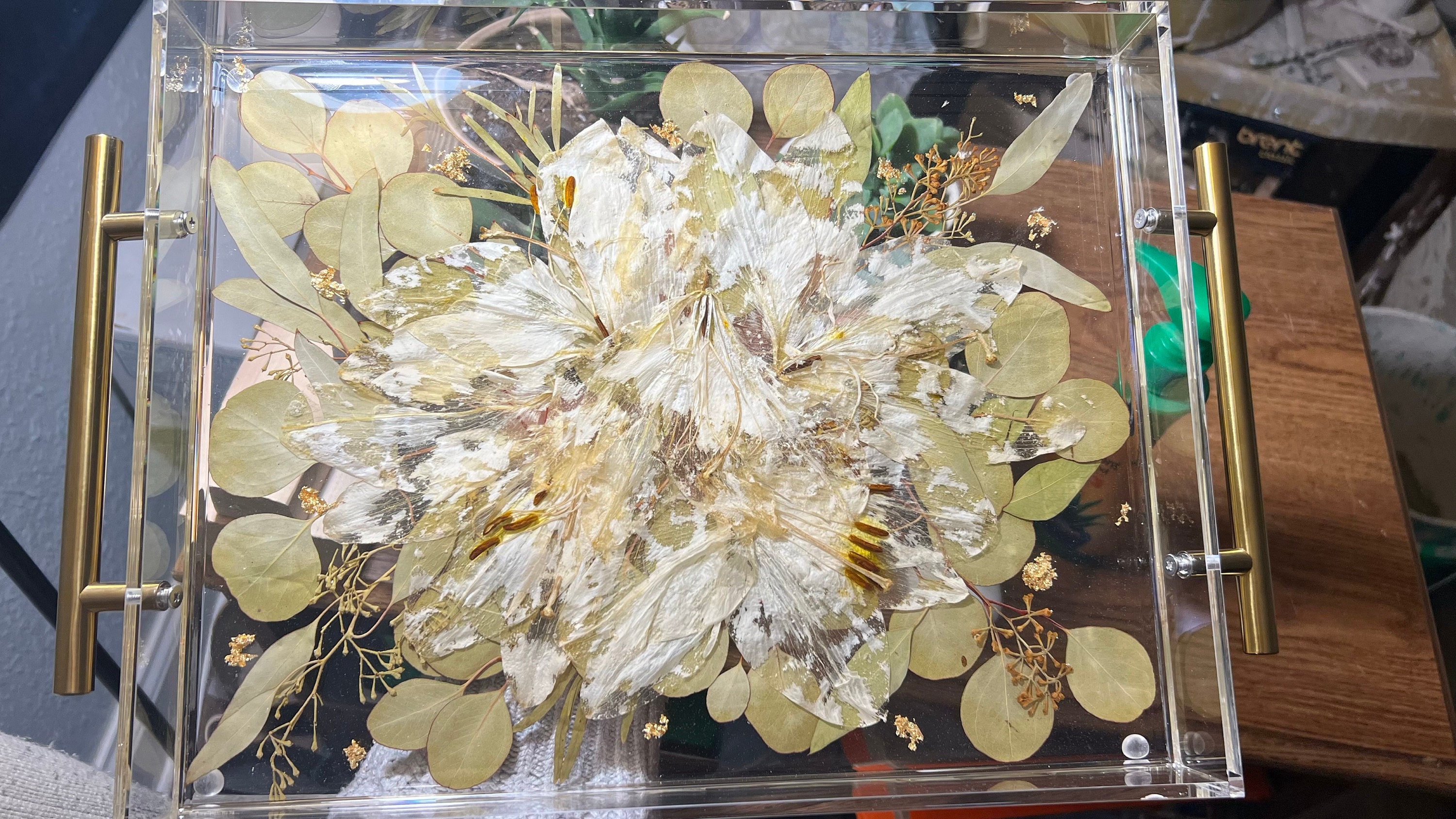 Preserved flowers from Etsy buyer's etsy review