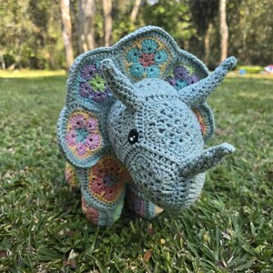 Plod the African Flower Triceratops - Etsy 日本