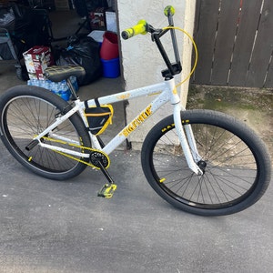 SE Racing - 80'S OM FLYER decal set in red - Old school bmx