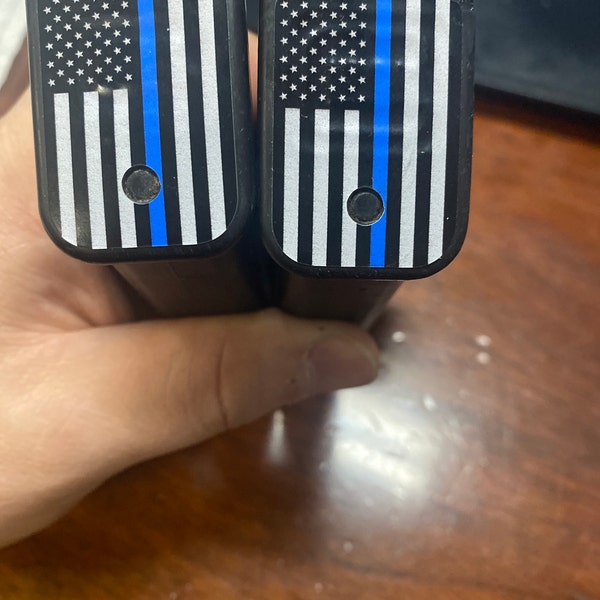 THIN BLUE LINE Flag Magazine Base Plate Stickers - Etsy