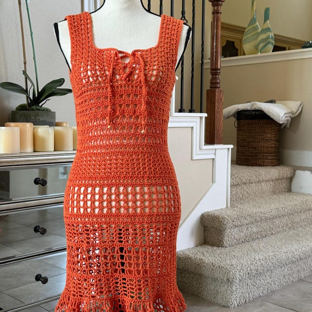 free crochet patterns for summer dresses Crochet Pattern: The Tern Tunic Dress  Made by Hailey Bailey