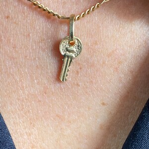 14k Gold Ntal Charm, Ntal Pendant, Personalzed Letter Charm