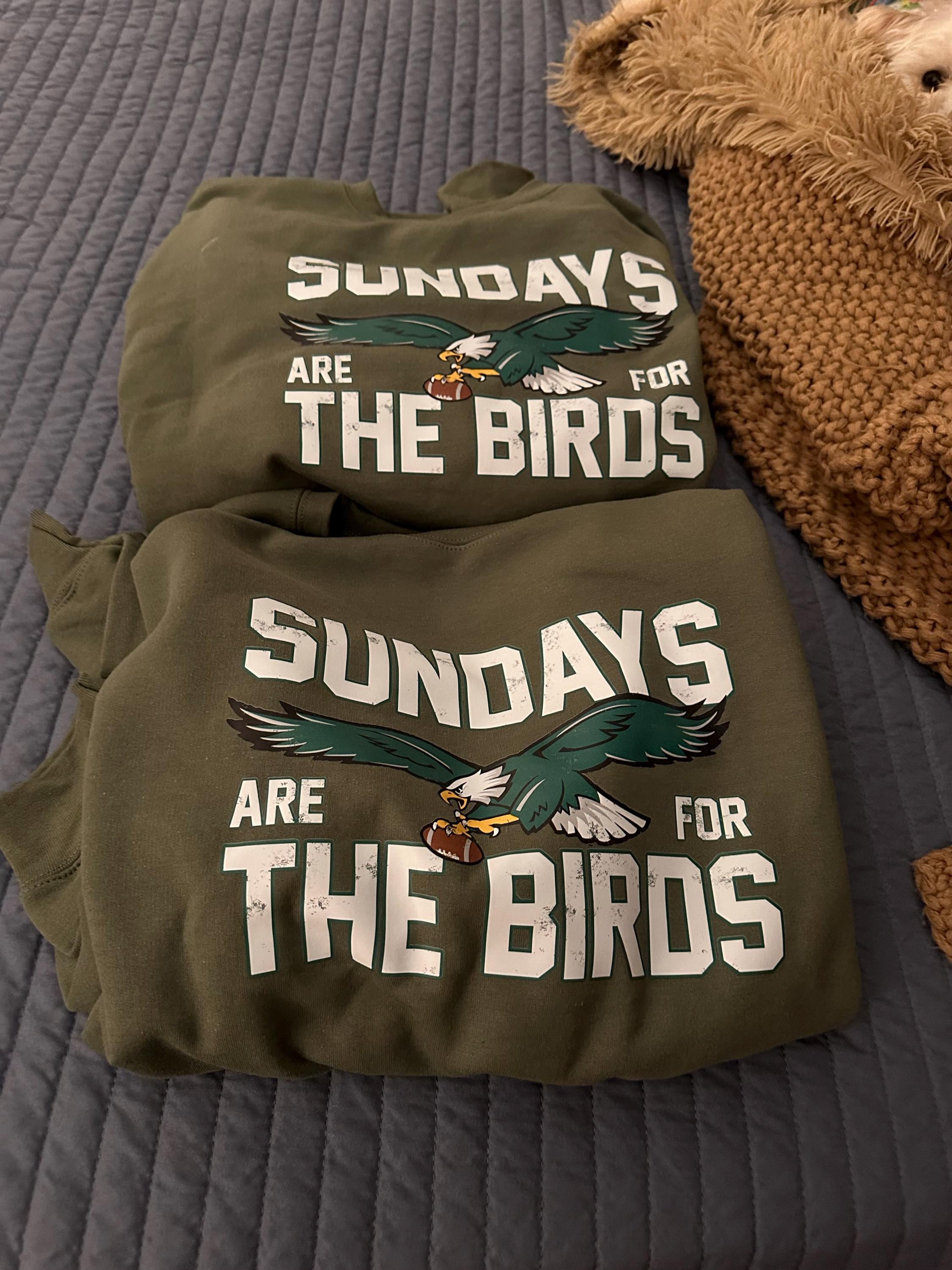 Philadelphia Football Sweatshirt,Sundays are for the Birds,Bird Gang Football sunday,Philadelphia Eagls Sweatshirt,Philadelphia Eagls Shirt