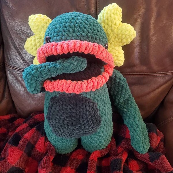 PATTERN Swamp Monster Crochet Pattern - Etsy
