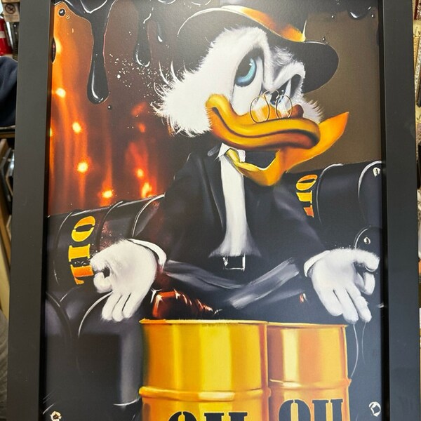 Scrooge Mcduck Masterchef Printable Art Contemporary Art Wall Art ...