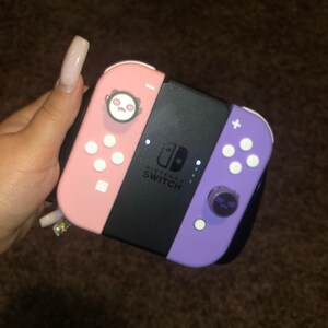 Nintendo Switch 本体 ピンク・パープル Joy-Con Custom Joy-con Nintendo Switch Controllers Pink and Purple