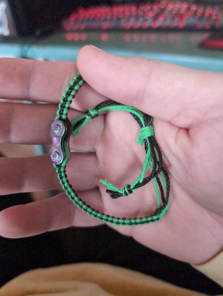 Bicycle Chain Bracelets | re cycled | hand made | bike chain | uk made | gift idea | Bracelet