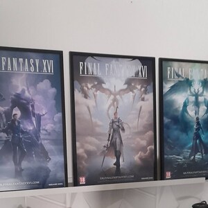 Final Fantasy XVI 16 Dominants Posters Wall Art Print Room 