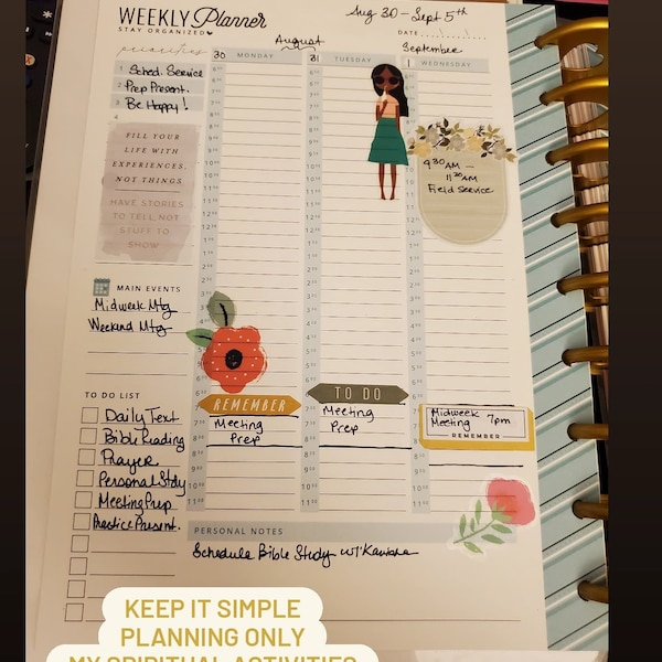 A5 Planner Essentials, A5 Planner Bundle, A5 Planner Insert, Printable Insert, Printable Planner ...