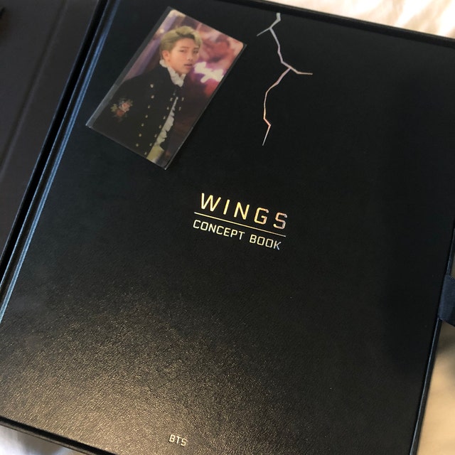 BTS WINGS コンセプトブック 最大15%OFFクーポン BTS防弾少年団☆WINGSコンセプトブック届く