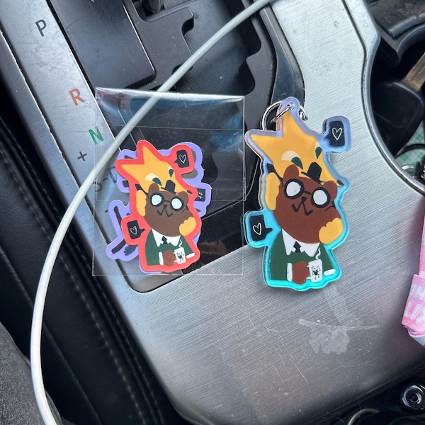 Gitlab Keychain Merch NITW | Acrylic Keychains 4 Designs | Original Fanart Merch - Etsy