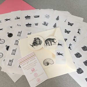 Nautilus Shell Tags Round Gift Tags Set of Ten | Etsy