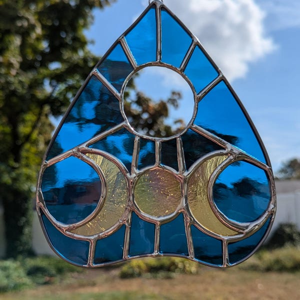 Church Window Stained Glass Pattern, Suncatcher, DIY Stained Glass ...