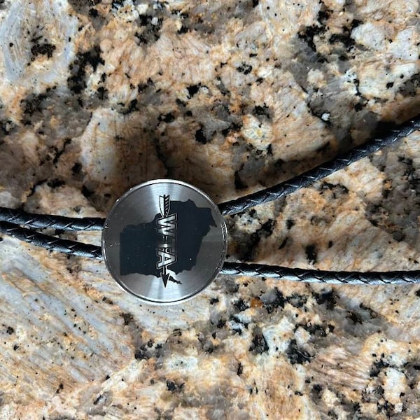 Choose a Stone Bolo Tie: Jasper/agate/amethyst/quartz & More | Natural ...