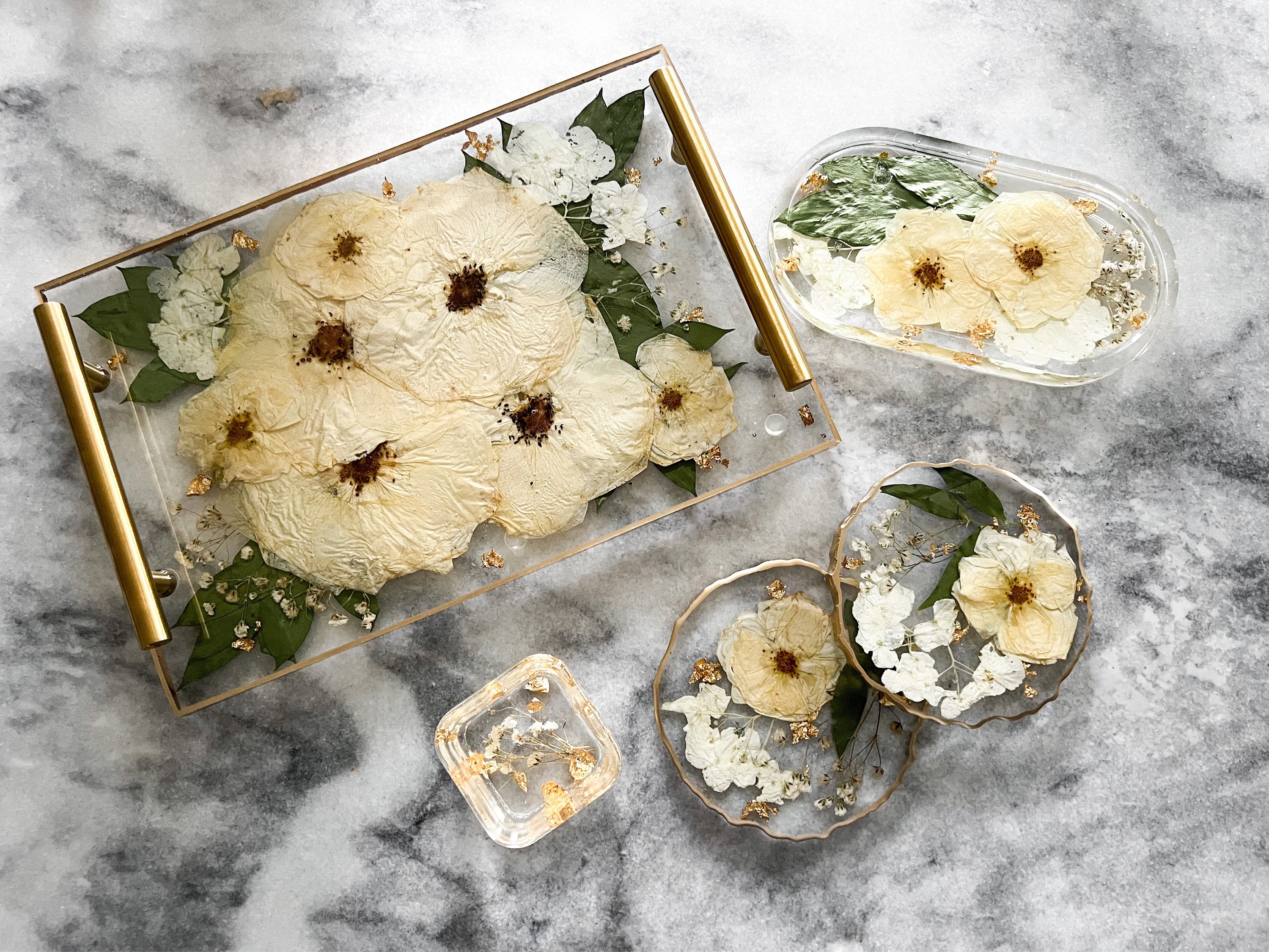 Preserved flowers from Coby's etsy review