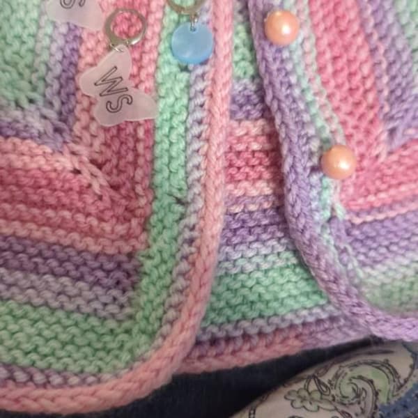 Erasable Pattern Reminder Stitch Markers Knitters Helper Knitting ...