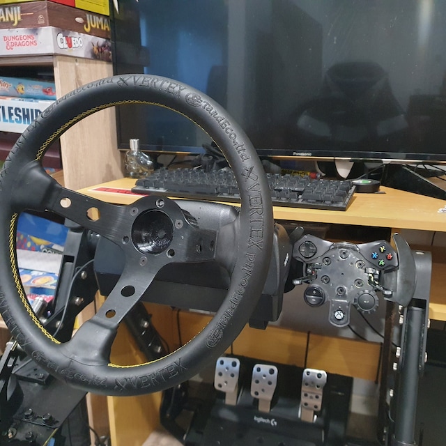 Bullone Di Bloccaggio Per Volanti Logitech G25, G27, G29, G920, G923 – Vite Di Ricambio In PETG Nero