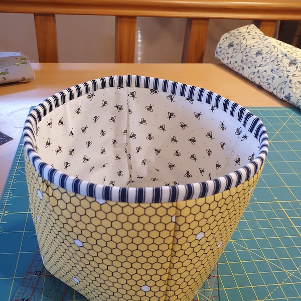 Tubby Boxes Sewing Pattern: Fabric Baskets in 4 Sizes (PDF Download) - Etsy