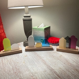 Modern Minimalist Christmas Nativity Set. Nativity Scene. Nativity