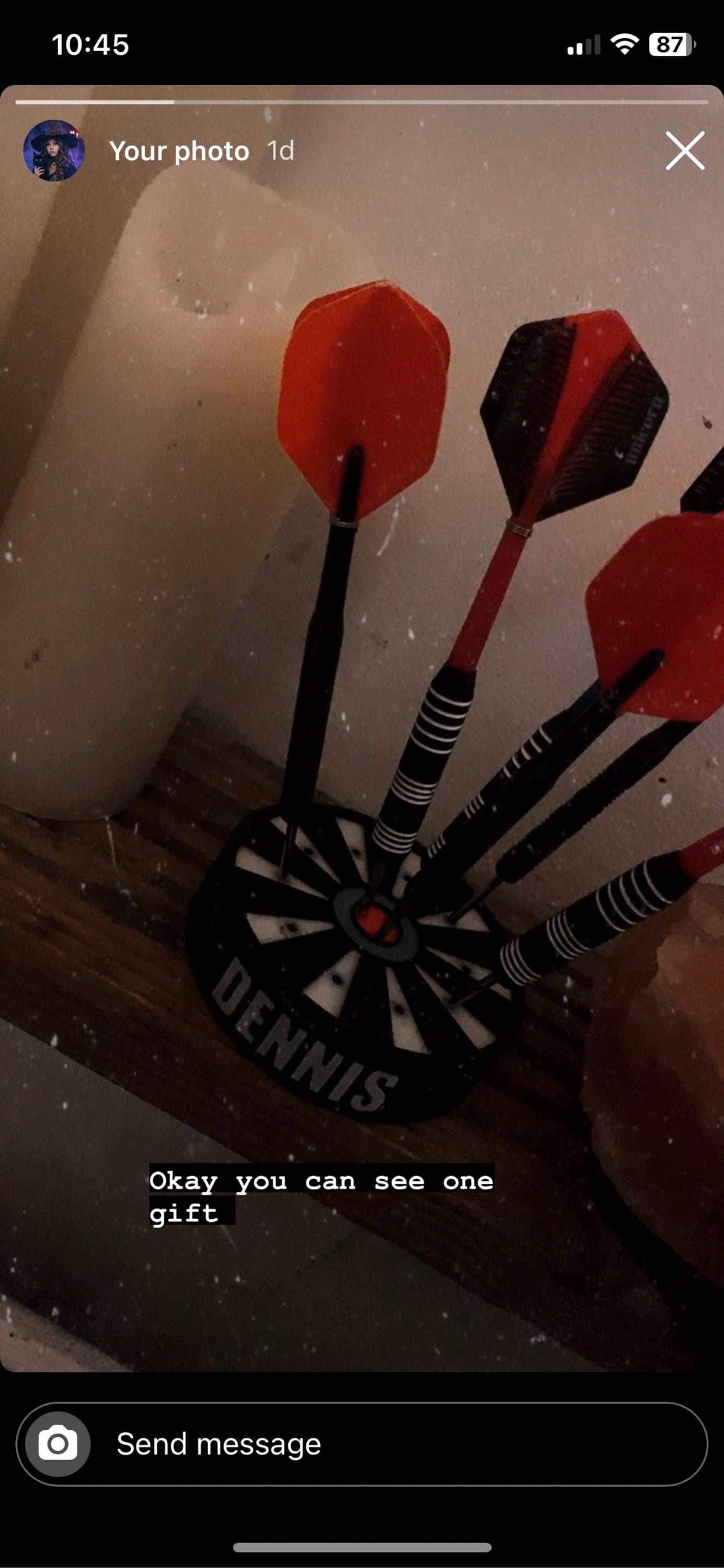 Dartboard Inspired Darts Holder - Customisable Name - Perfect Organiser for Dart Lovers