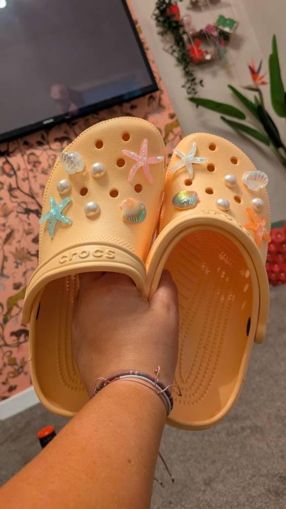 Under the Sea Set of Shoe Charms | Beach Swimming Charm for Shoes | Ocean Beach Swim Baby Cute Kawaii Aesthetic