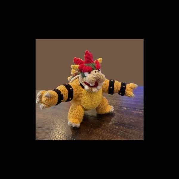 Bowser and Bowser Jr Crochet Pattern Bundle ~ Amigurumi PDF ~ ENGLISH ...