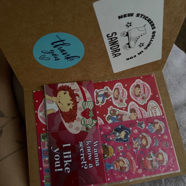 Strawberry Shortcake Sticker Sheets, 2000's: You Choose 1, 1980s 1990s ...