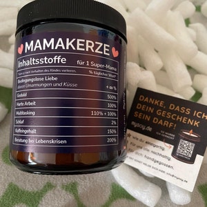 Produktbild von HAPPYSOY Duftkerze Im Glas - Natürliche Sojawachs Kerze Mit Spruch Handgemacht